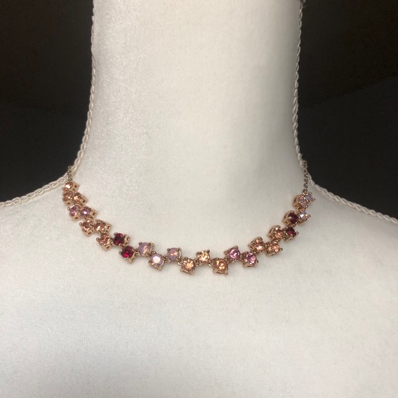 Express Gold choker necklace with studs - Picture 1 of 3